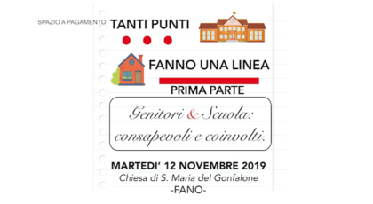 Tanti punti… fanno una linea – Genitori & Scuola consapevoli e coinvolti (12 novembre 2019) item-thumbnail